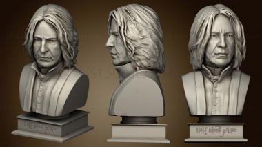 3D model Severus Snape Bust (STL)