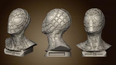 3D model Spiderman Bust v1 04 (STL)