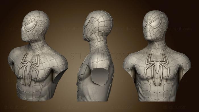 Бюсты монстры и герои Гладкие Глаза Spidey V2