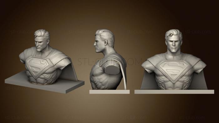 Superman bust 2