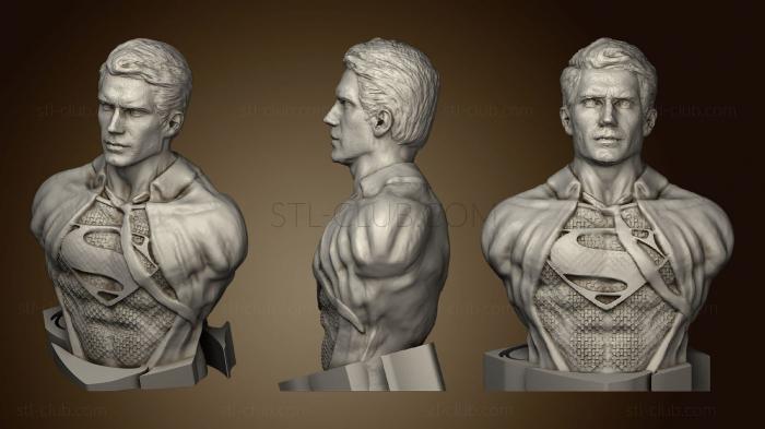 superman henry cavill bust