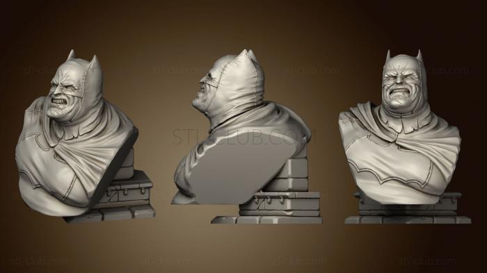 3D model The Dark Knight bust (STL)