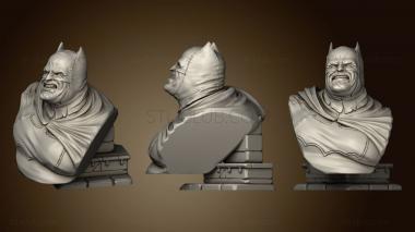 3D модель Бюст Темного рыцаря (STL)