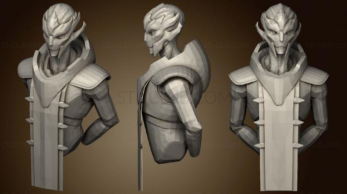 3D model Turian Inquisitorius (STL)