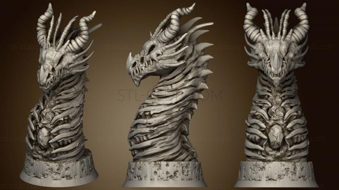 3D мадэль Безсмертный Дракон (STL)
