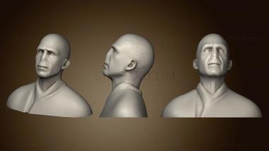 3D model Voldemort Bust (STL)