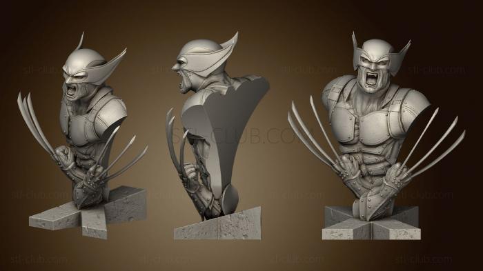 Wolverine bust