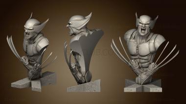 3D model Wolverine bust (STL)