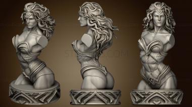 3D модель Бюст Чудо-Женщины X (STL)