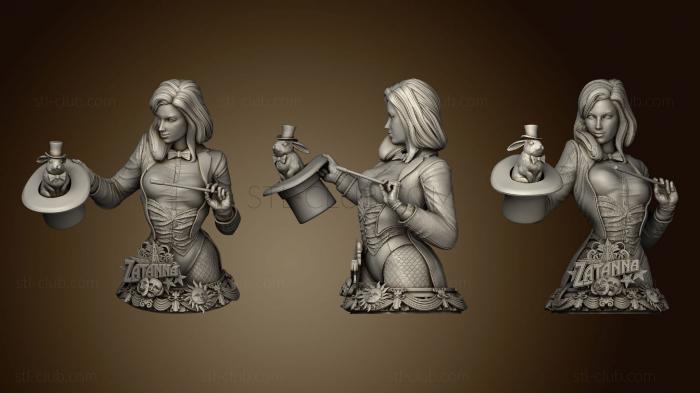 3D model Zatanna Bust (STL)