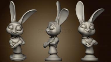 3D model Zootopia Judy Hopps Bust (STL)