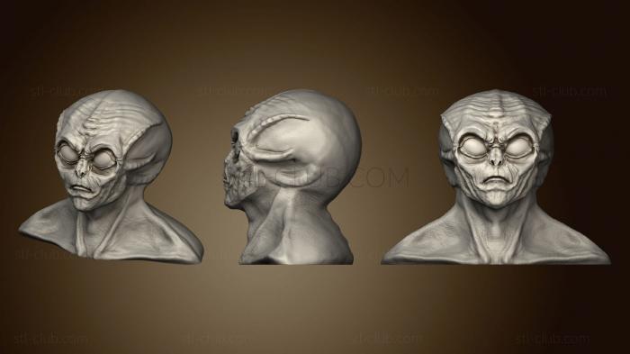 3D model A Extraterrestrial Life Form (STL)