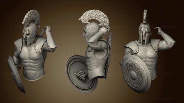 3D model Achilles bust (STL)