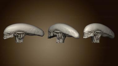 3D мадэль Голова инопланетянина 7 (STL)