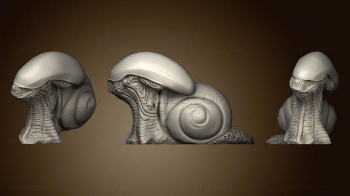 3D model Alien Snail (STL)