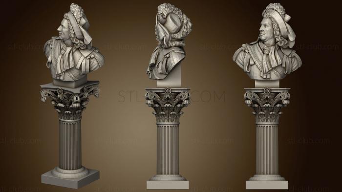3D model Aristocrat Bust (STL)