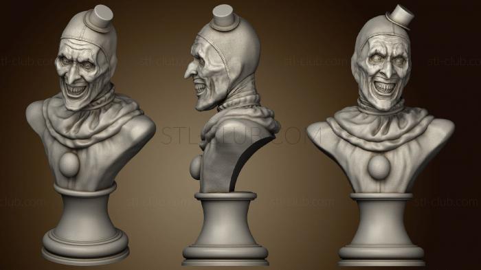 3D model Art The Clown Terrifier Bust (STL)