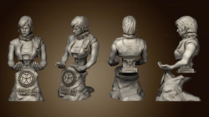 3D мадэль Подставка для Джойстика Alice Resident Evil (STL)