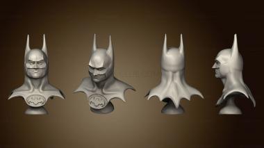 3D model Batman 1989 Bust Michael Keaton (STL)