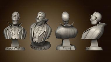 3D model Count Dracula Leslie Nielsen (STL)