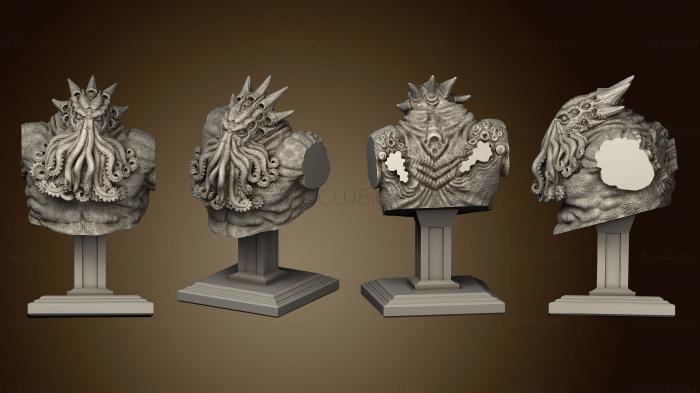 3D model Cthulhu Bust head (STL)