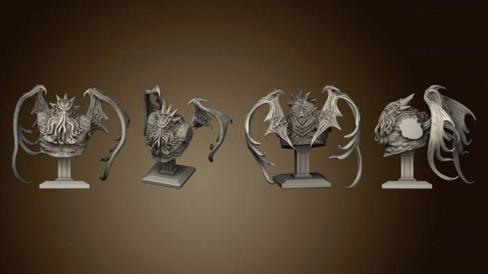 3D model Cthulhu Bust 01 (STL)