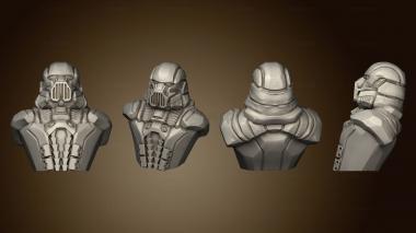 3D мадэль Темный солдат из мандалориан (STL)