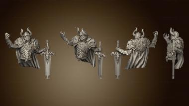 3D model Death Knight Bust (STL)