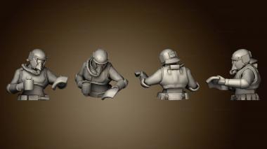 3D model Female crew 1 Cut 2 (STL)