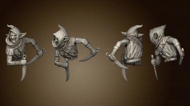 3D model Goblin Scoundrel Bust (STL)