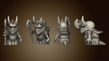 3D model Goblin with Axe (STL)