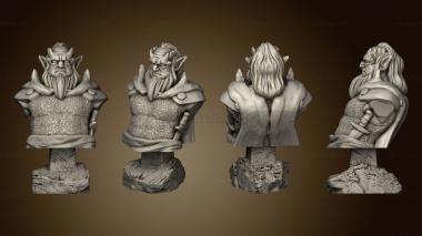 3D model Hudson from Gargoyles Bust Edition (STL)