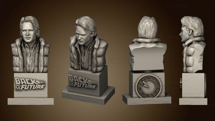 marty mcfly bust