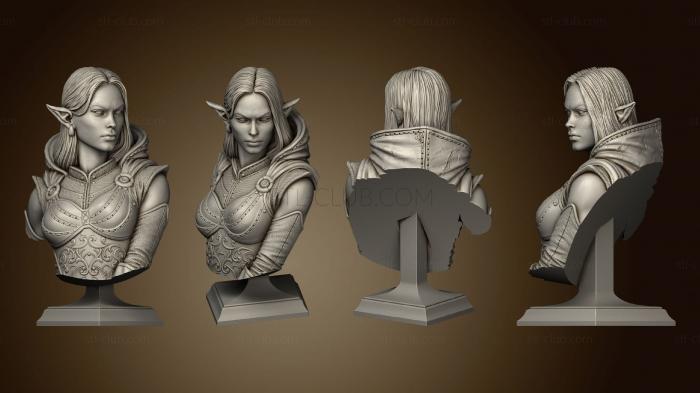 3D model Mary Arsys Bust (STL)