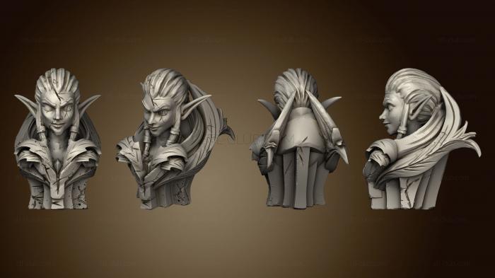 3D model Mythical Clash Bust (STL)