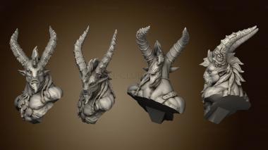 3D модель Бюст Козерога Зодиакальной Войны (STL)