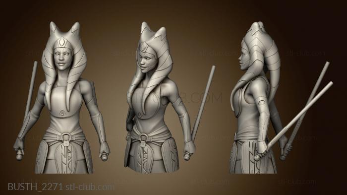 3D model Ahsoka Tano (STL)