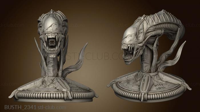 3D model avp trophy alien (STL)