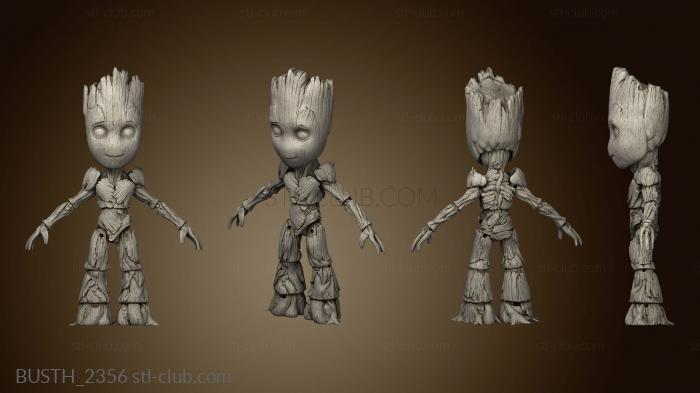 3D model Baby Groot ARTICULADO Action Figure (STL)