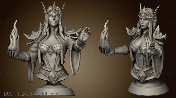 3D model Blood Elves Sorceress female (STL)