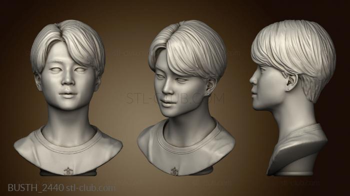 3D мадэль Скульптура мокко кита Jimin (STL)