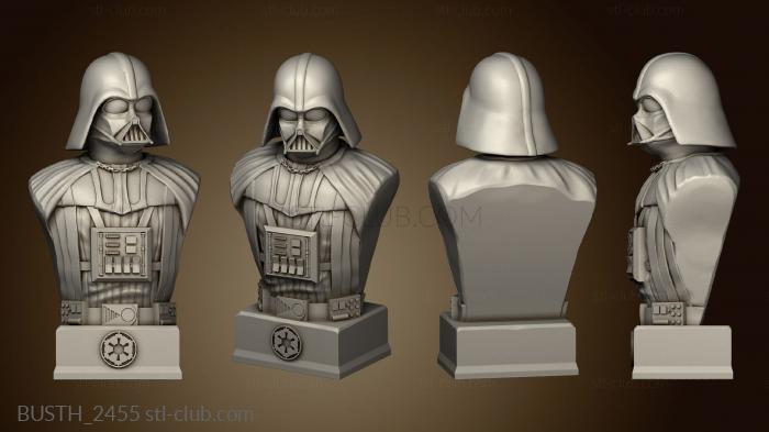 3D model Bust Darth Vader one (STL)