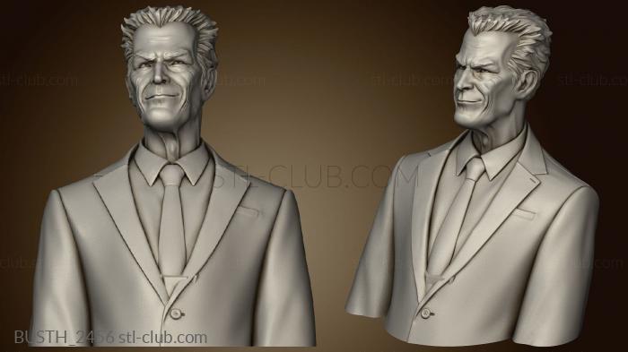 3D model bust David Ostman (STL)