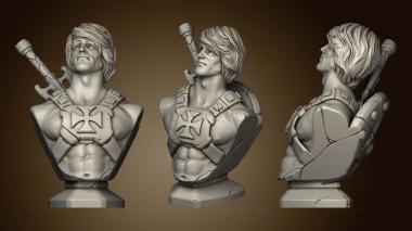 3D model Bust He Man (STL)