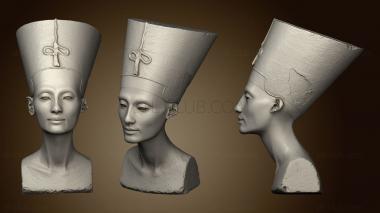 3D model Bust Nefertiti (STL)