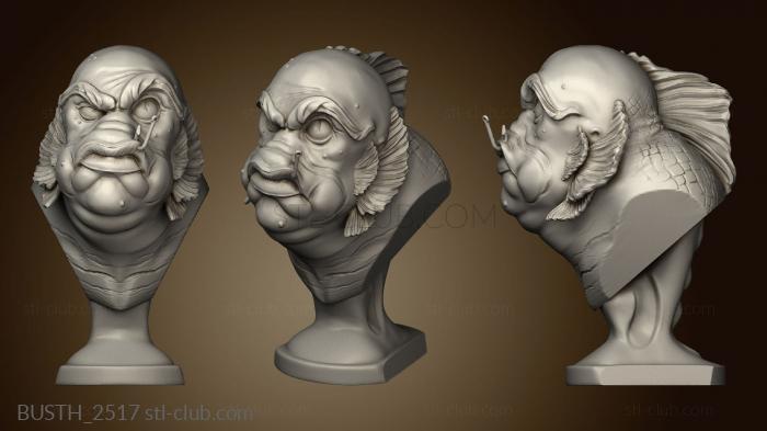 3D model Bustos Halloween Monstre des marais (STL)