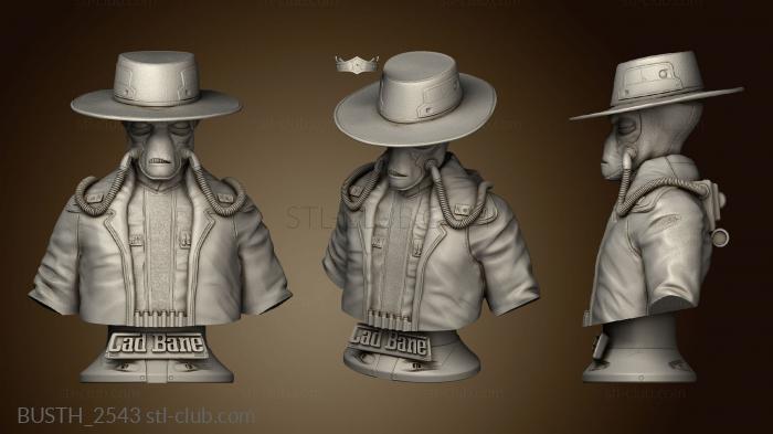 3D model Cad Bane SW (STL)