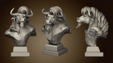 3D model Chest Minotaur (STL)