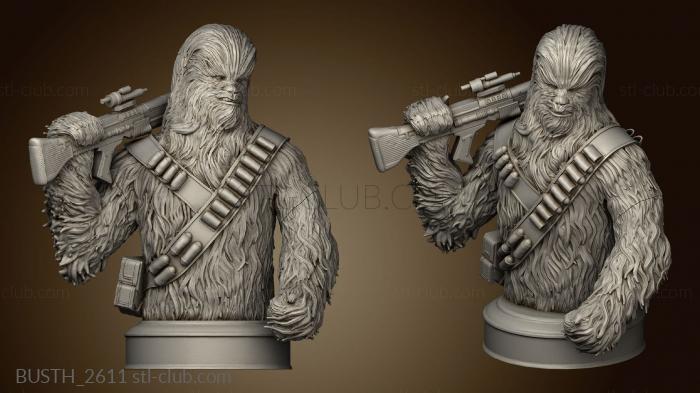 3D model Chewbacca (STL)