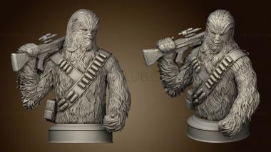 3D model Chewbacca (STL)